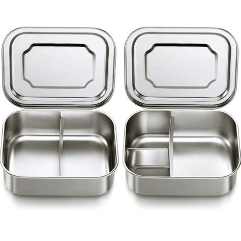 small metal lunch box latch|stainless steel lunch container large.